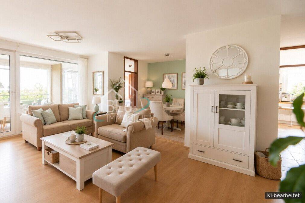 3,5 Zimmer mit besonderem Extra – verglaster Balkon mit schönem Blick ins Grüne, 74523 Schwäbisch Hall