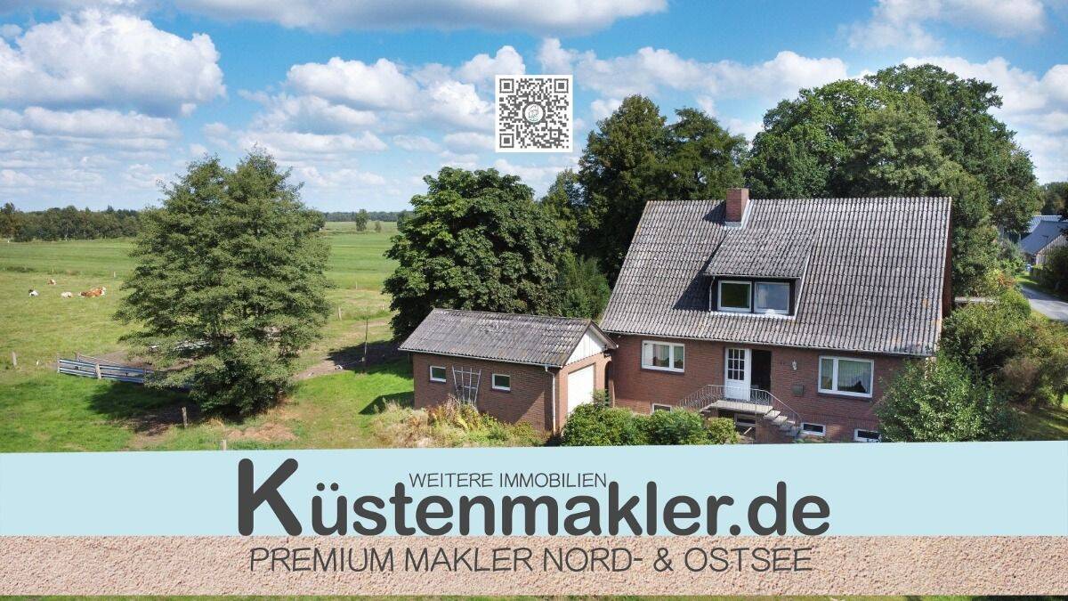 Landliebe mit Weitblick – großzügiges Zuhause mit bis zu ca. 2 ha Landoption, 21769 Lamstedt