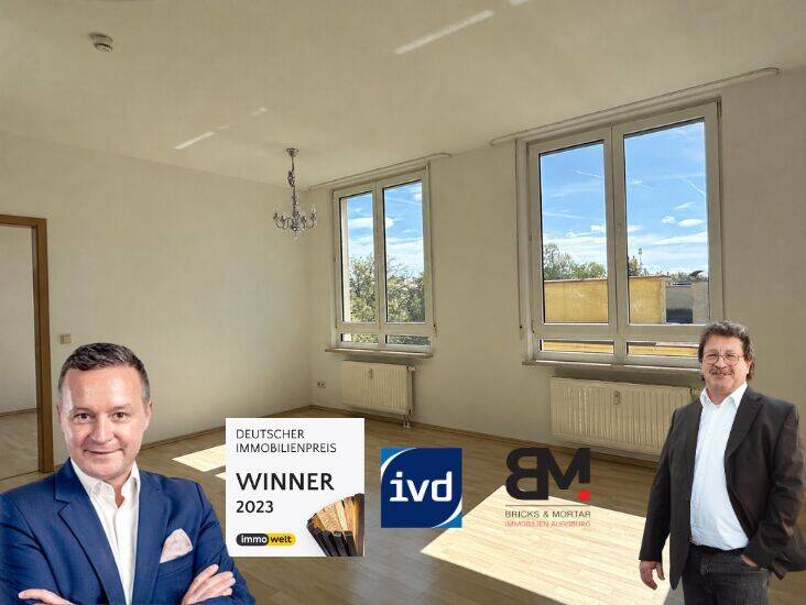 Lichtdurchflutete, kompakte 2-Zimmer-Wohnung in zentraler Augsburger Innenstadtlage -TG-Stellplatz-, 86150 Augsburg (Innenstadt)
