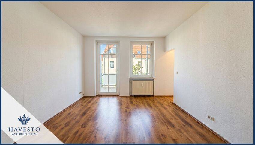 Charmante 2-Zimmer-Wohnung mit Balkon auf ca. 43,88 m², 39112 Magdeburg (Leipziger Str. Sudenburg)