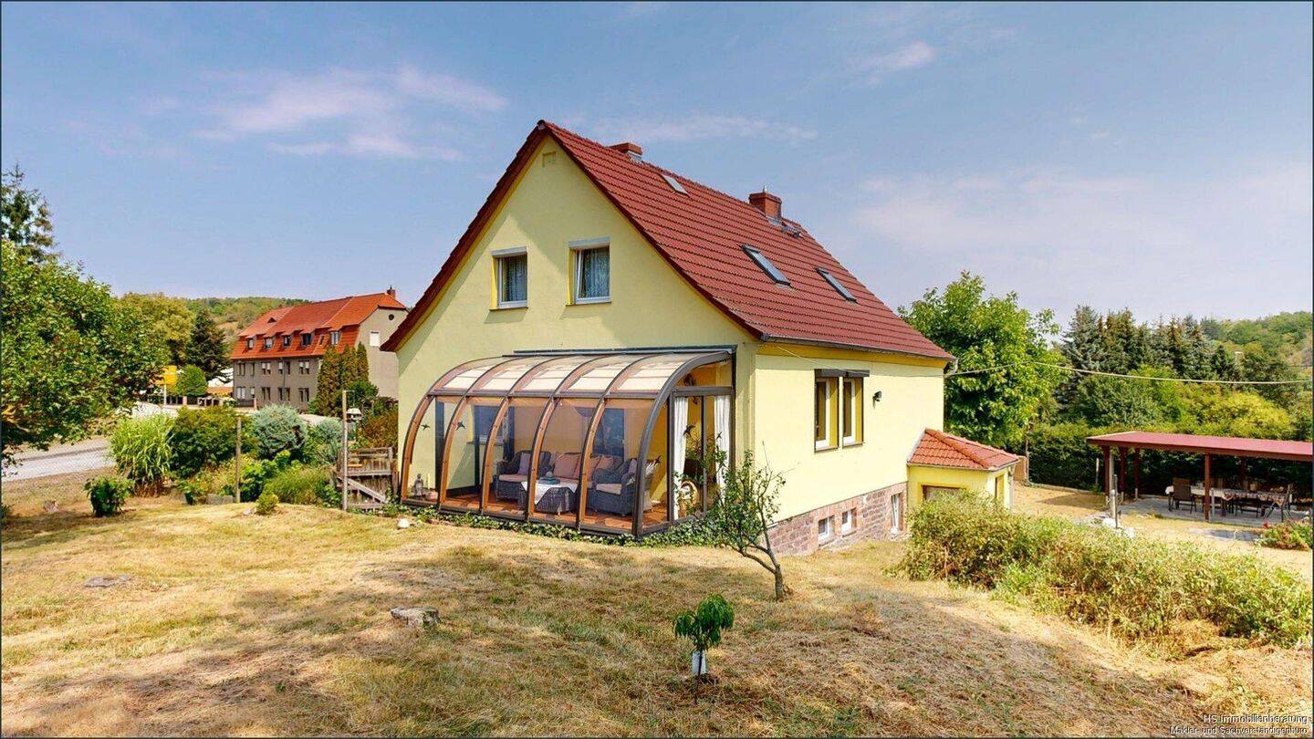 PROVISIONSFREI: Einfamilienhaus in Wimmelburg mit großem Grundstück & Wintergarten, 6313 Wimmelburg