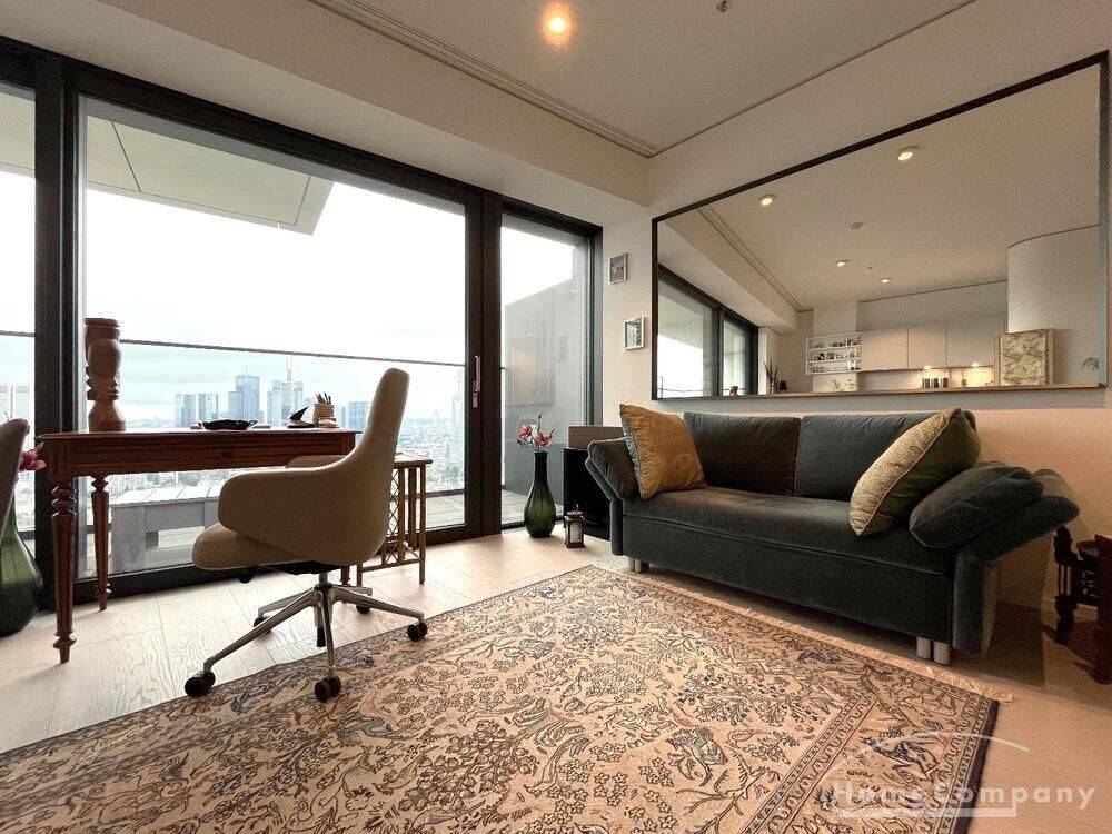 Westend 8072246 – Möbliertes 2-Zimmerpartment mit tollem Skyline-Panorama, 60325 Frankfurt am Main (Bockenheim Gallus Westend-Süd)