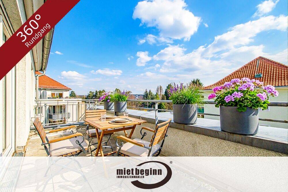 GANZ OBEN – GEMÜTLICHE MAISONETTE – BEZUGSFREI – DUSCHBAD MIT FENSTER – TG-PARKER, 1219 Dresden
