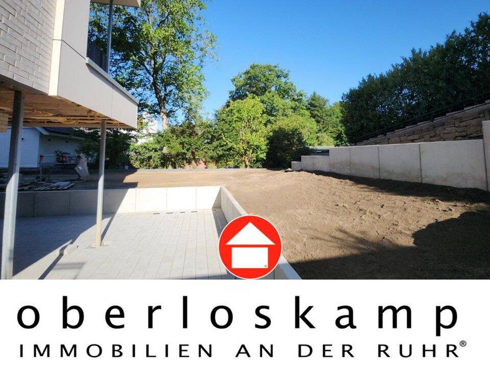 Jetzt fertig!! Neubau-Gartenwohnung mit top Energietechnik und hochwertiger Ausstattung- Wohnen in Bestlage an den Ruhrauen!, 45470 Mülheim an der Ruhr