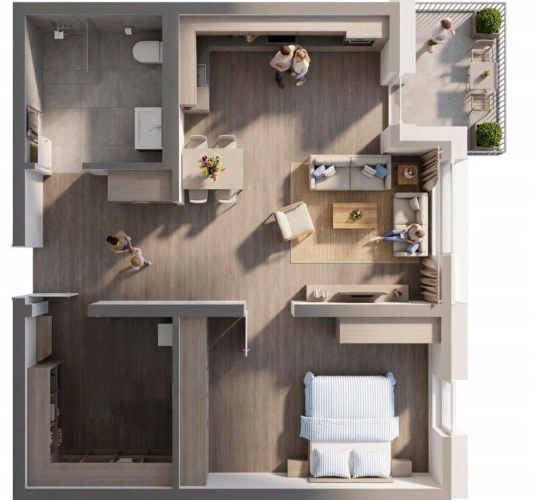 01.11.26 | Behagliche 2-Zimmer-Wohnung mit Balkon und Senioren-Komfort [34], 26127 Oldenburg (Oldb) (Alexandersfeld Bürgerfelde Nadorst)