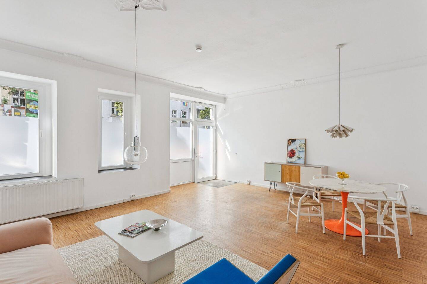 Samariterkiez, Friedrichshain: Vielfältig nutzbare EG Wohnung in ruhiger Seitenstraße, Stuck, 10247 Berlin (Friedrichshain-Kreuzberg Friedrichshain Prenzlauer Berg)