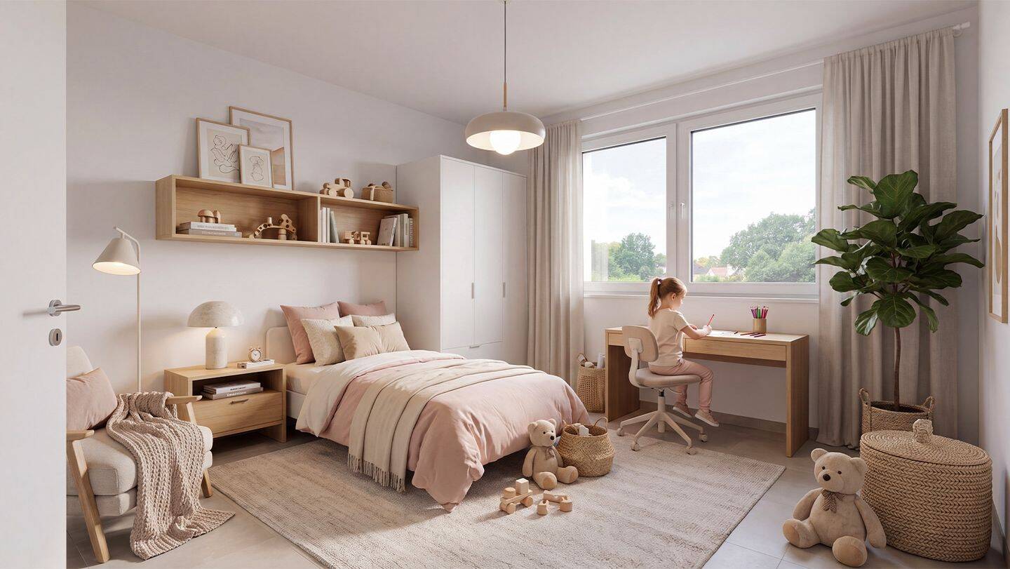 Neubau-Erstbezug: Charmante 3-Zimmer-Wohnung mit Terrasse und eigenem Garten, 33689 Bielefeld (Dalbke Sennestadt)