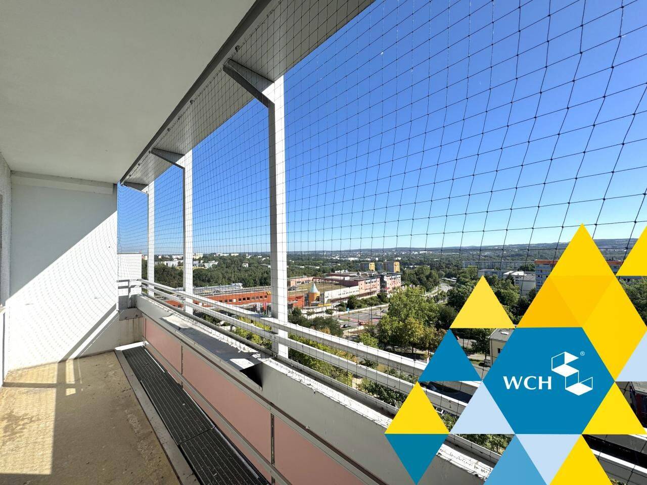 Panoramaausblick aus 11. Etage!, 9122 Chemnitz (Hutholz Markersdorf Morgenleite Stelzendorf)