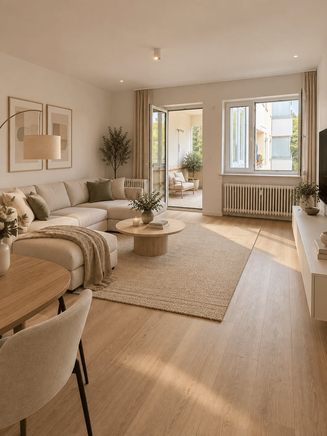 Frisch sanierte 3-Zimmer-Wohnung in Englschalking/Bogenhausen, 81927 München (Bogenhausen)