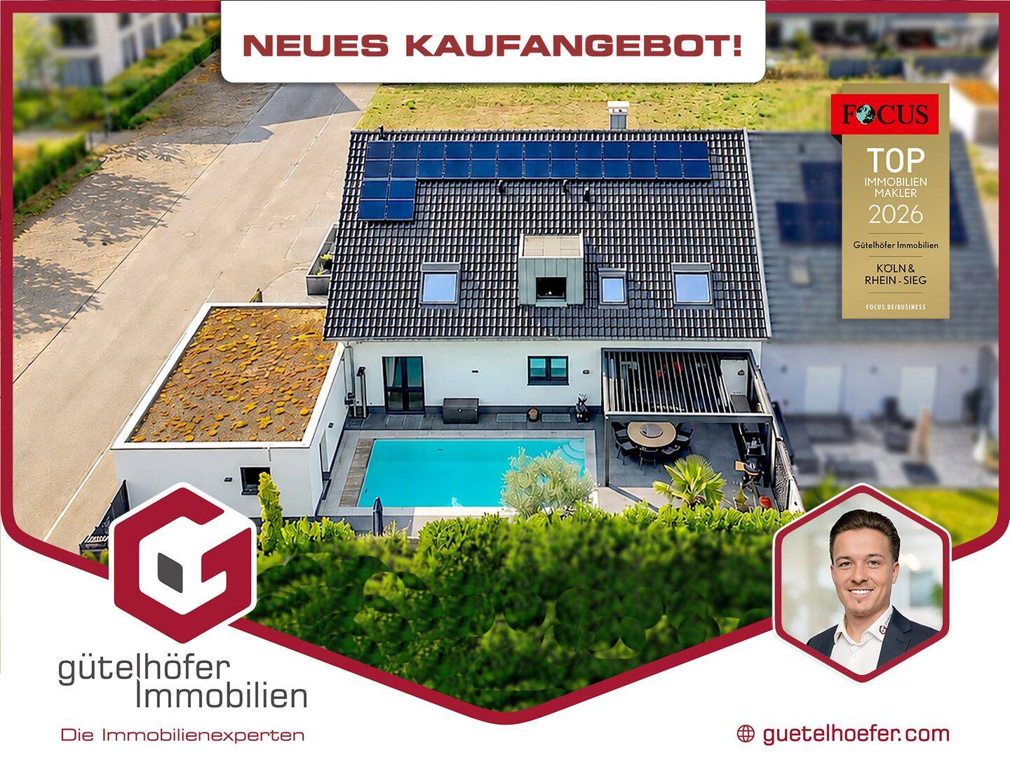 Neuwertiges Zweifamilienhaus mit Pool, PV Anlage, Wärmepumpe und hochwertiger Ausstattung in Zündorf, 51143 Köln (Porz Langel Zündorf)
