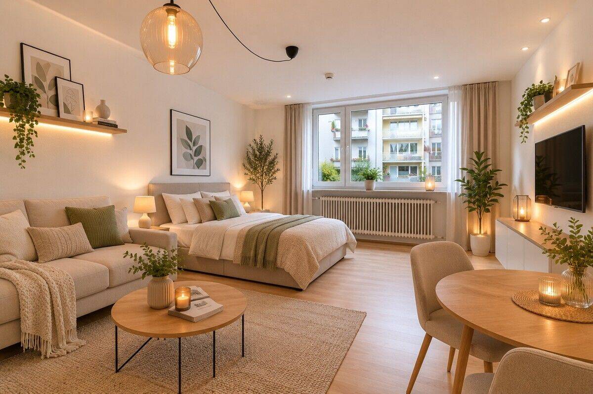 Untere Au: SOFORT VERFÜGBAR & LEER: ruhiges 1 Zimmer-Appartement im Rückgebäude, 81541 München (Au-Haidhausen Obergiesing Ramersdorf-Perlach)