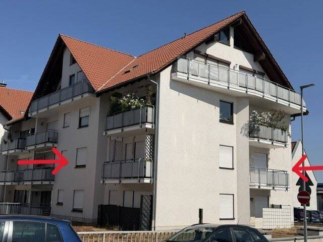 attraktive 3-Zimmer-ETW mit 2 Balkonen in Grünstadt, 67269 Grünstadt