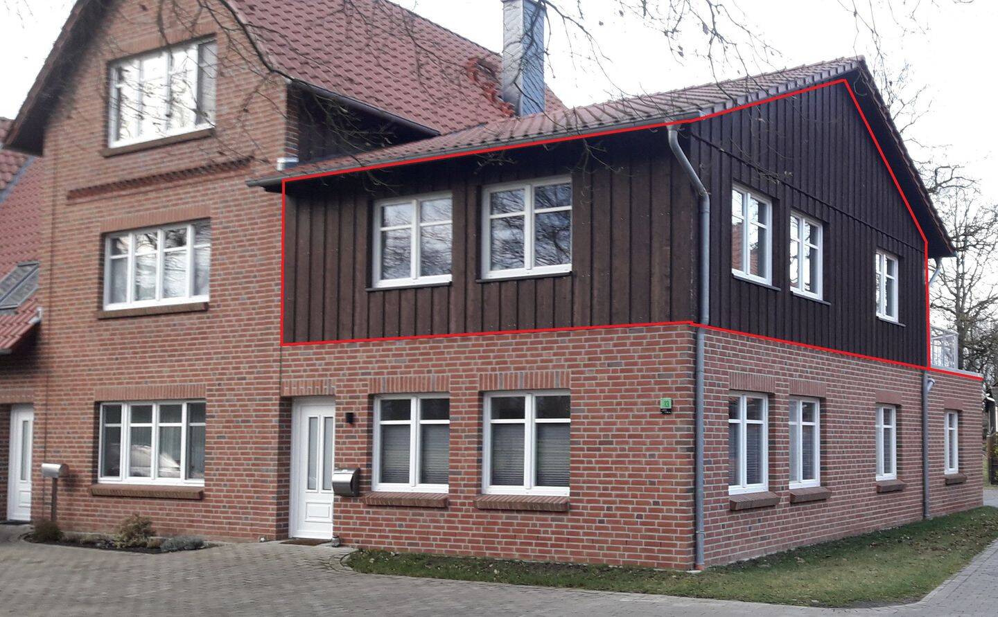 Soltau OT – Wohnung mit Dachterasse im 1. Obergeschoss, 29614 Soltau