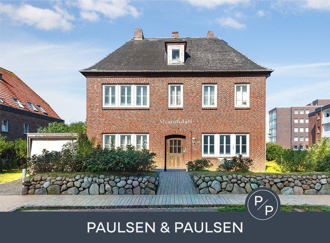 Geräumige Stadtvilla mit Garage in direkter Strand- und Stadtlage in Westerland, 25980 Sylt