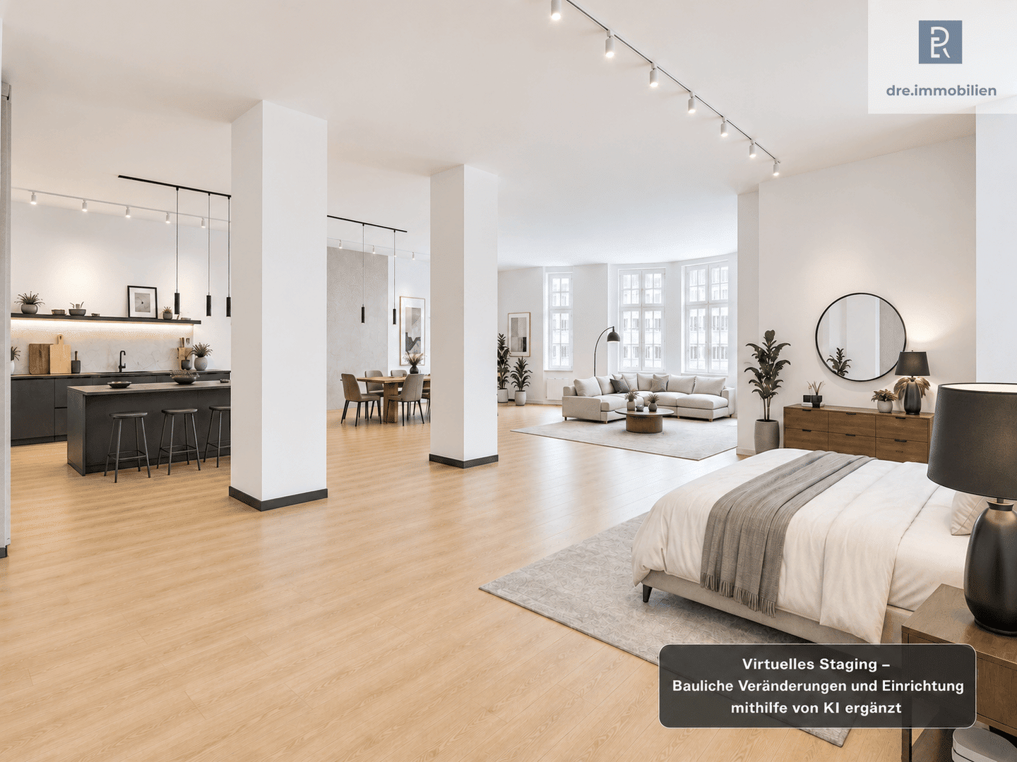 Bensberg // Außergewöhnliches Loft-Potenzial im repräsentativen Altbau // 3 PKW-Stellplätze, 51429 Bergisch Gladbach