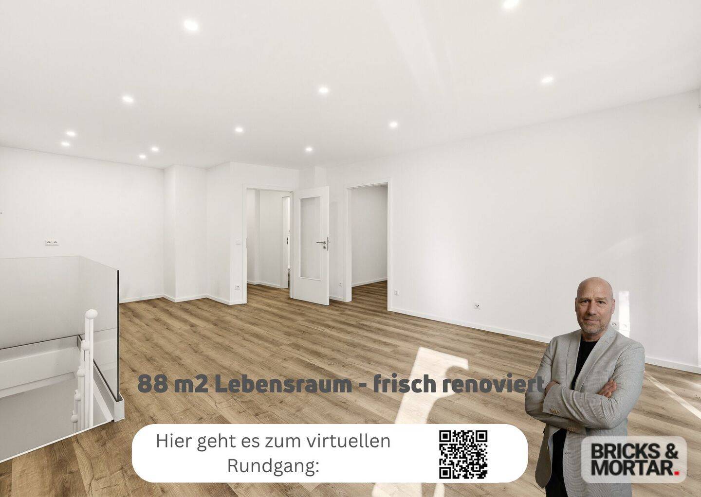 Rund 88 m² Raumangebot auf 2 Ebenen – Gartenwohnung mit 31 m² Hobbyraum und großer Südterrasse, 80995 München (Allach-Untermenzing Feldmoching-Hasenbergl Moosach)