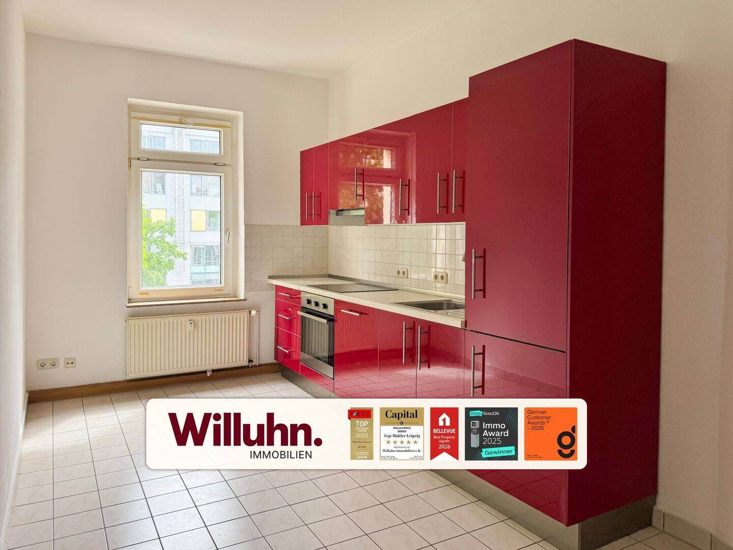 Zentrumsnah – Direkt neu vermieten! WG-geeignet | Einbauküche inkl. | Tageslichtbad | Keller, 4315 Leipzig (Neustadt-Neuschönefeld Sellerhausen-Stünz Volkmarsdorf)