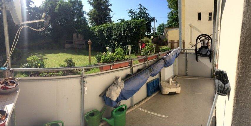 ruhige 2- Raumwohnung im Gartengeschoss mit Balkon und Blick ins Grüne !, 2828 Görlitz