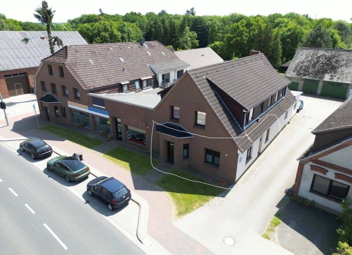 1,5-Zimmer-Erdgeschosswohnung im Zentrum von Neuenwalde – ca. 49 m² – wunderschöne Eckwohnung, 27607 Geestland