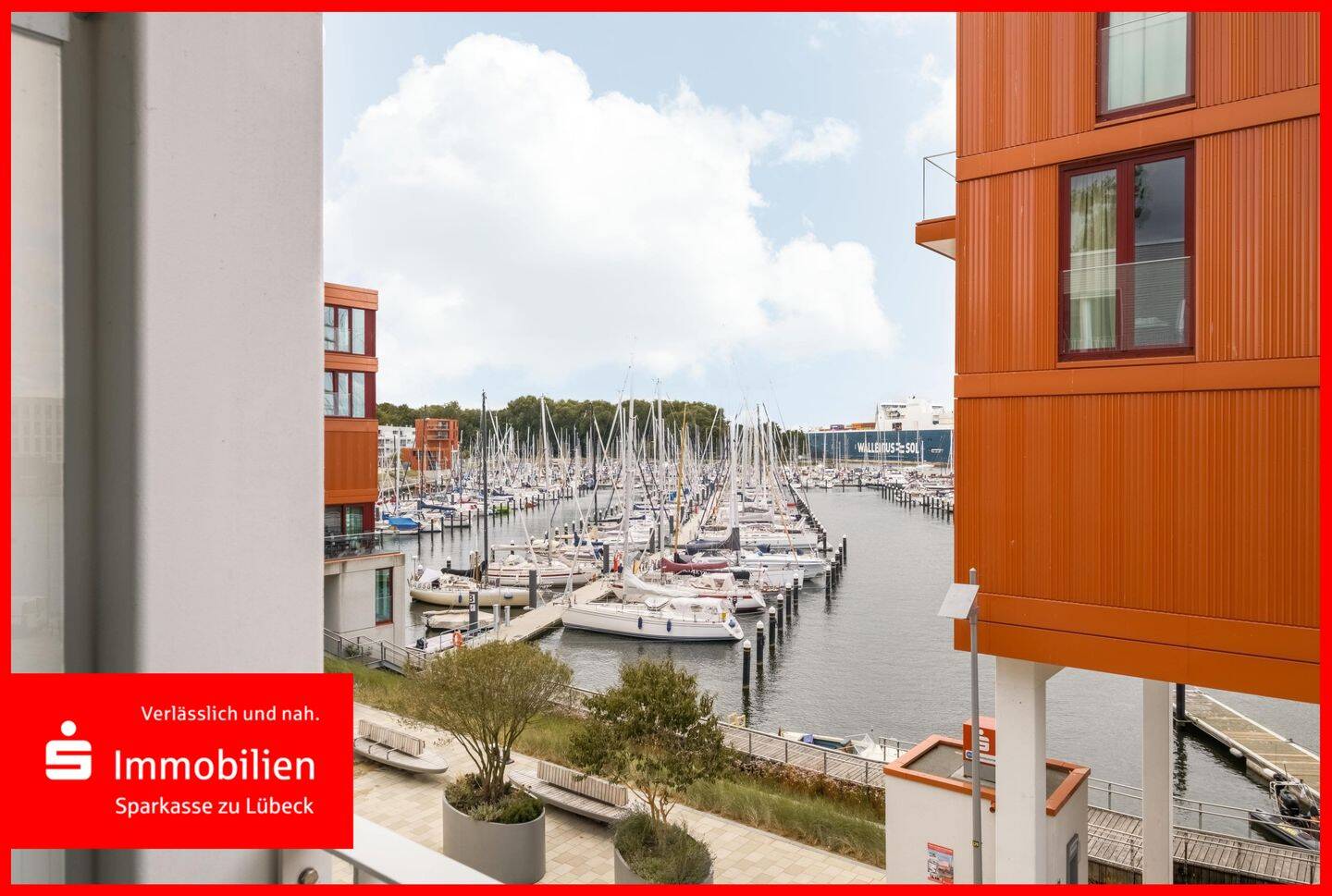 Die Ostsee und die Marina im Blick, 23570 Lübeck (Travemünde)
