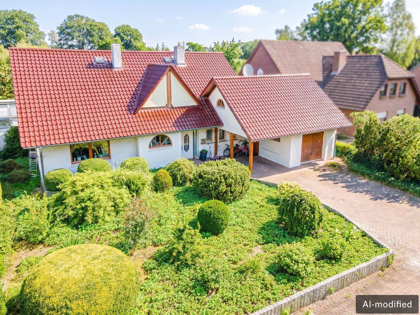 Stilvolles Einfamilienhaus mit Wintergarten und Sauna in Nordlohne, 49835 Wietmarschen