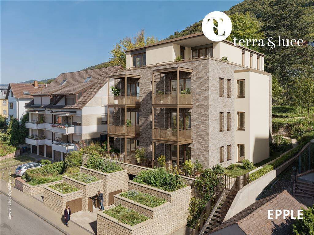 Städtisch Wohnen mit eigenem Garten: 2-Zimmer-Neubauwohnung in Heidelberg Südstadt., 69126 Heidelberg (Boxberg Emmertsgrund Rohrbach Südstadt)