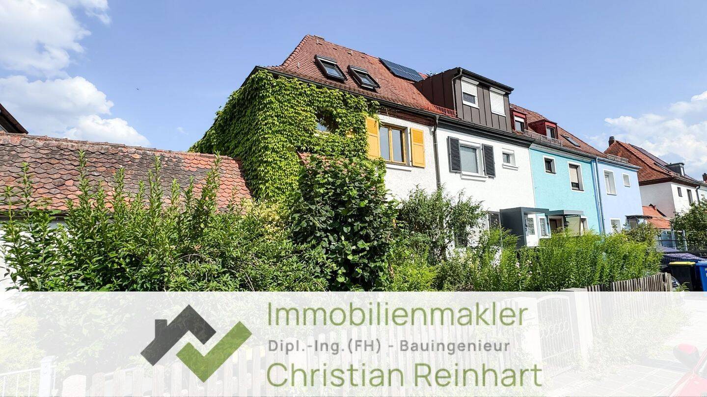 *** Kleines Reiheneckhaus in Ziegelstein ***, 90411 Nürnberg