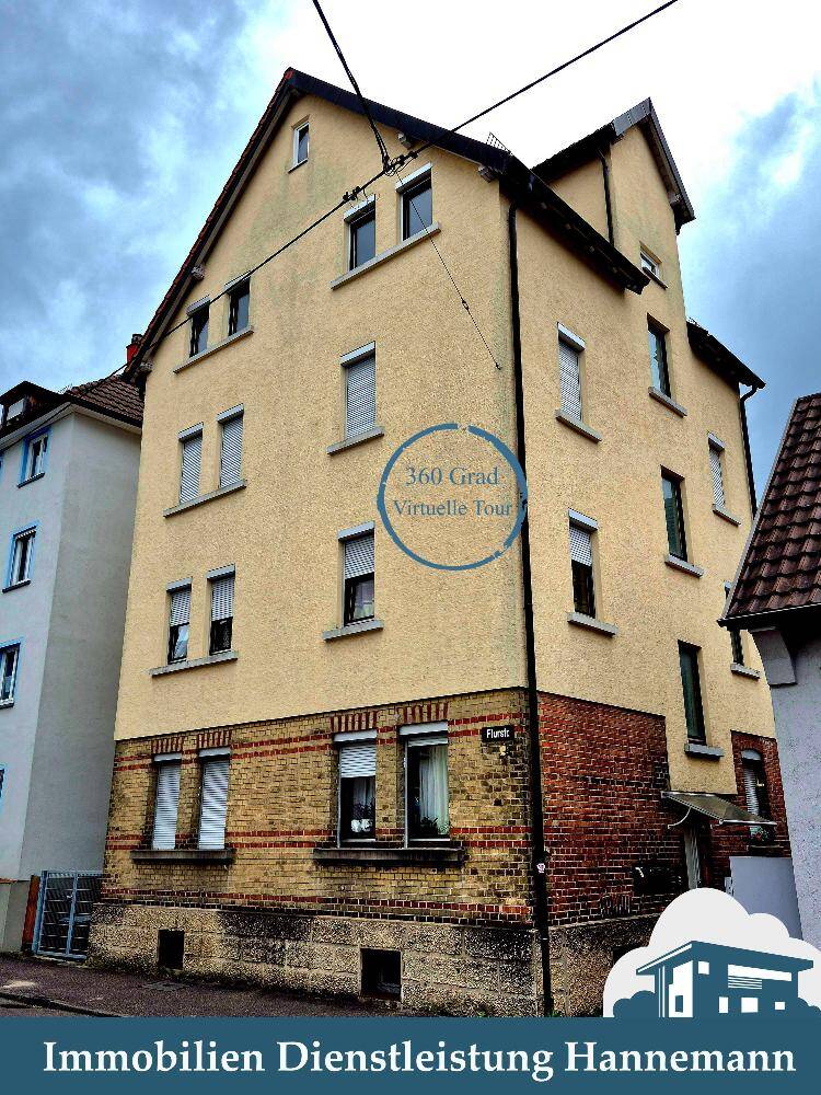4 Zi. Wohnung, 64 m², ruhig und hell, Dachgeschoss, Bad Cannstatt nähe Kurpark und Neckar, 70372 Stuttgart (Bad Cannstatt)