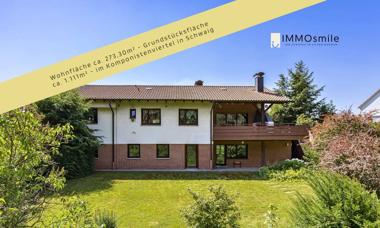 Freistehendes Einfamilienhaus in begehrter Waldrandlage von Schwaig mit 1.111 m² Grundstück, 90571 Schwaig b. Nürnberg