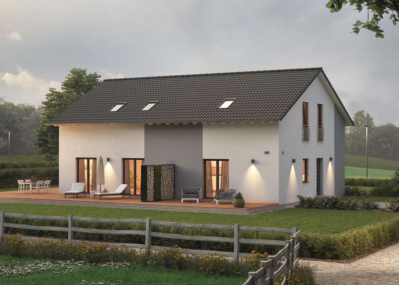 Ein Haus mit zwei Wohnungen und Bauplatz. Und mit vielen Eigenleistungen kann noch bares Geld gespart werden., 67817 Imsbach