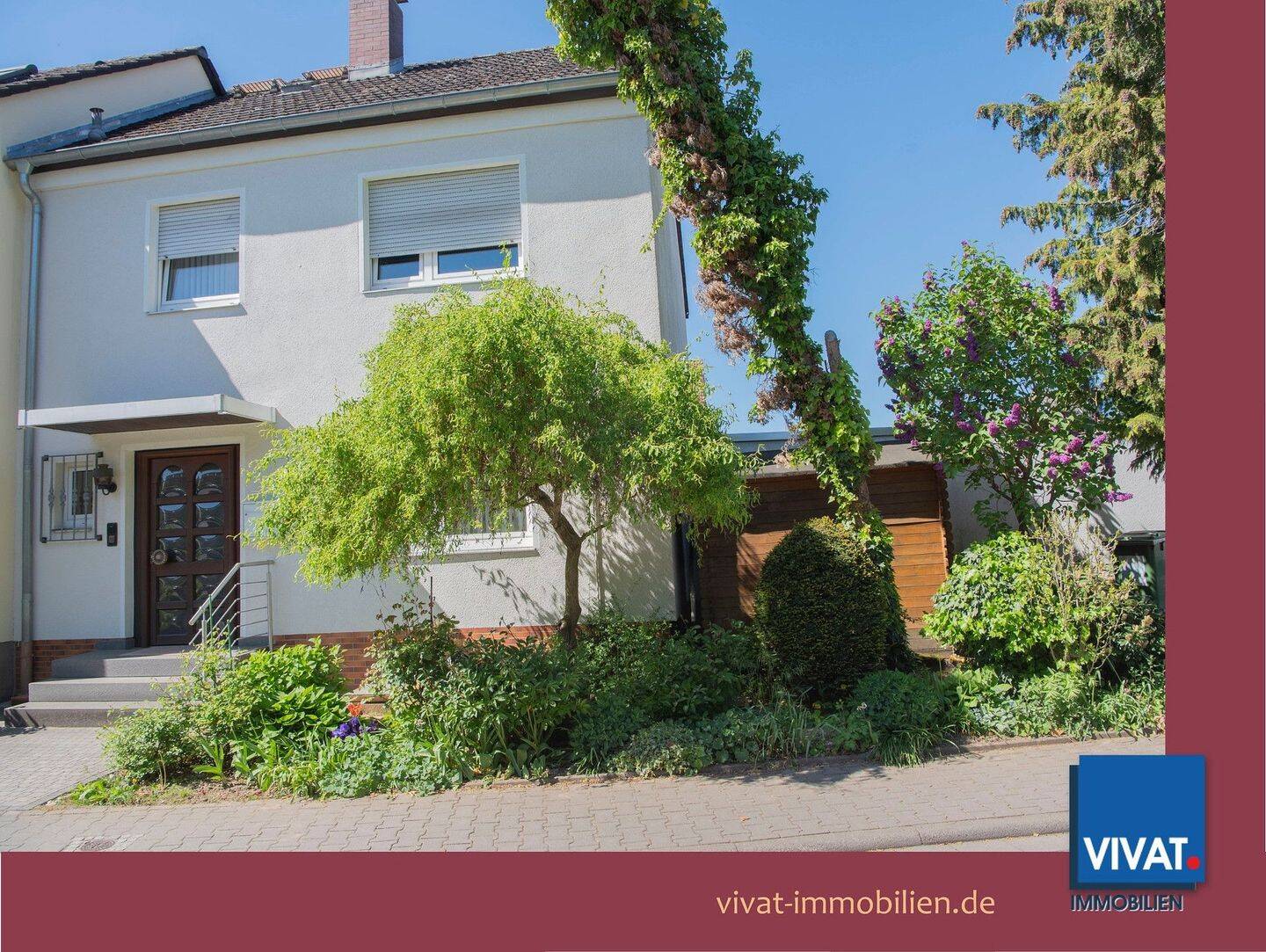 Attraktives REH mit schönem Garten und Garage in guter, ruhiger Wohnlage von Nieder-Eschbach., 60437 Frankfurt am Main