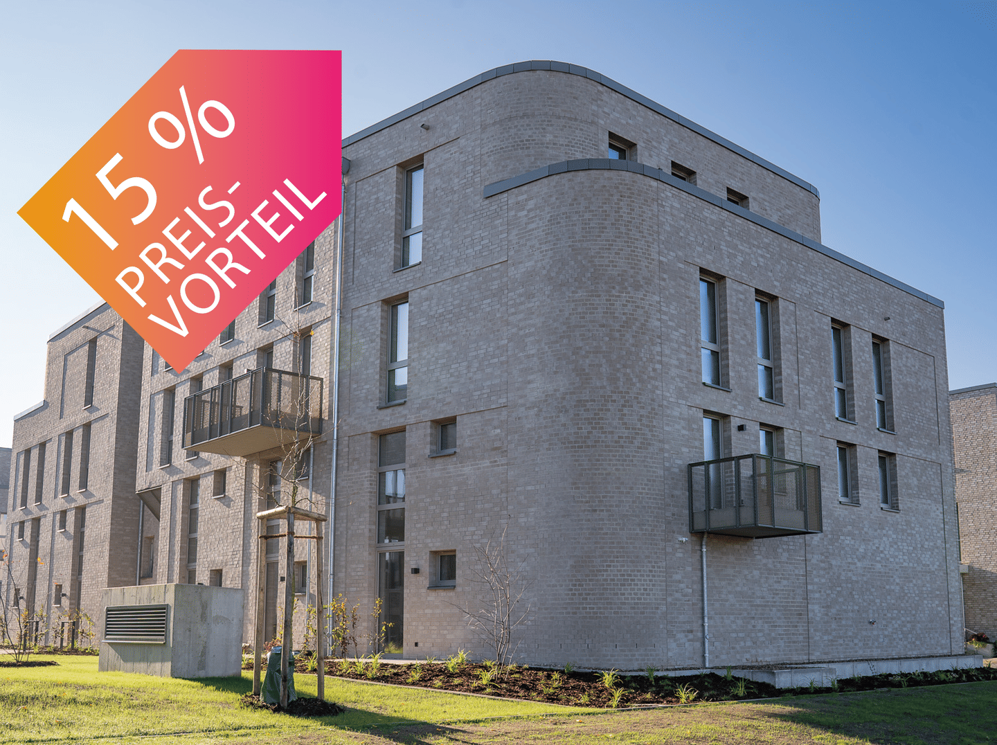 15% Preisvorteil, 100% Neubau: Moderne 2,5-Zimmer-Eigentumswohnung in Kappeln | WE 267, 24376 Kappeln