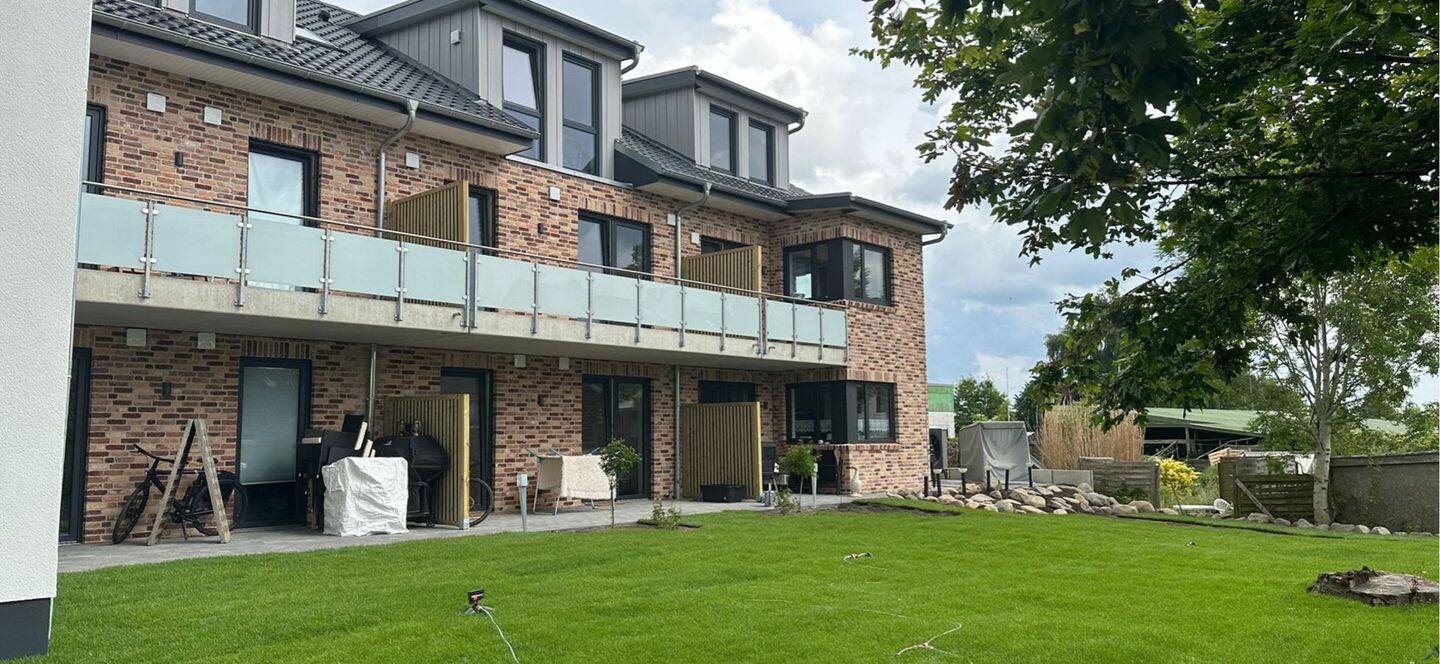 Moderne 2-Zimmer-Wohnung im 2025 neu gebautem KfW40 MfH, 24601 Stolpe