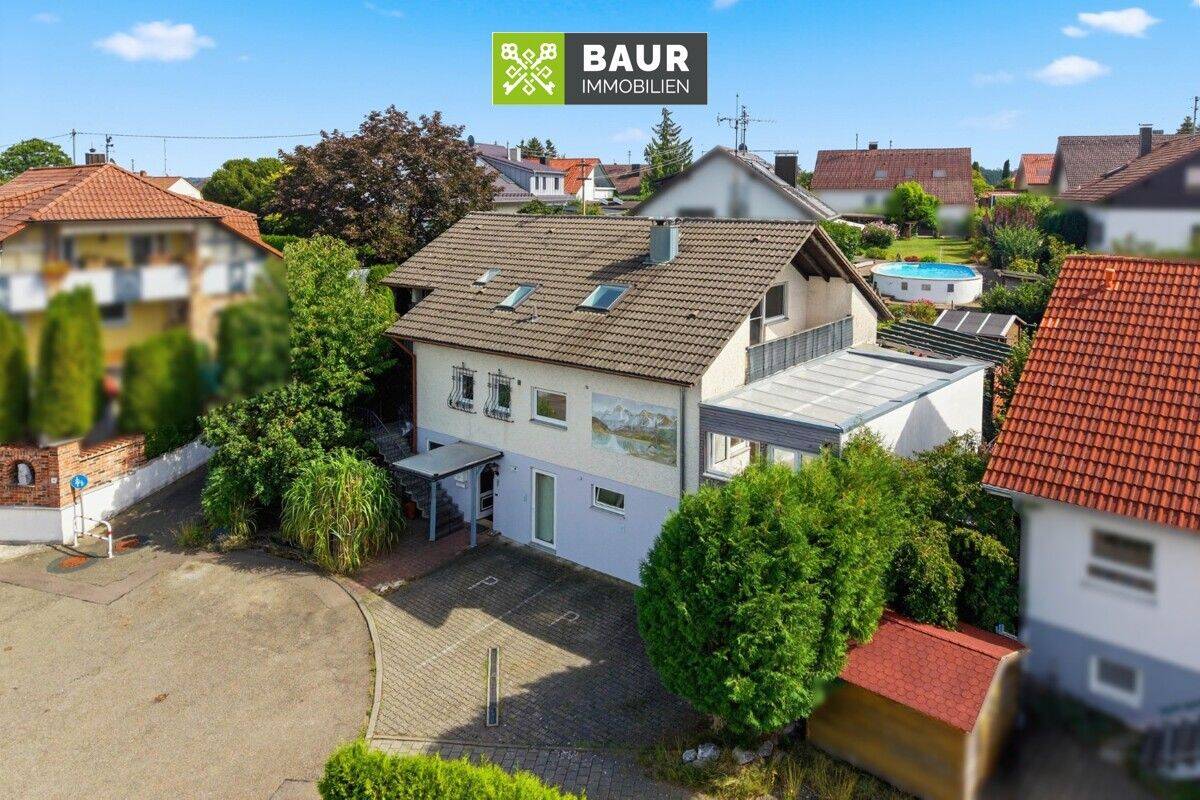 360° I Sofort frei für Ihre Ideen: 3-Parteien-Haus mit Gewerbeoption & Garten in ruhiger Lage, 89284 Pfaffenhofen a.d. Roth