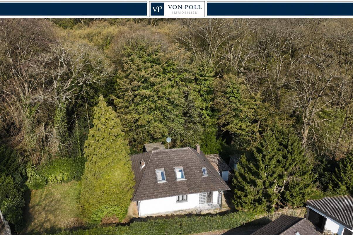 Wohnen am Waldrand – großzügiges Baugrundstück mit Bestandsgebäude in Köln-Brück, 51109 Köln (Kalk Brück Merheim Neubrück Ostheim)