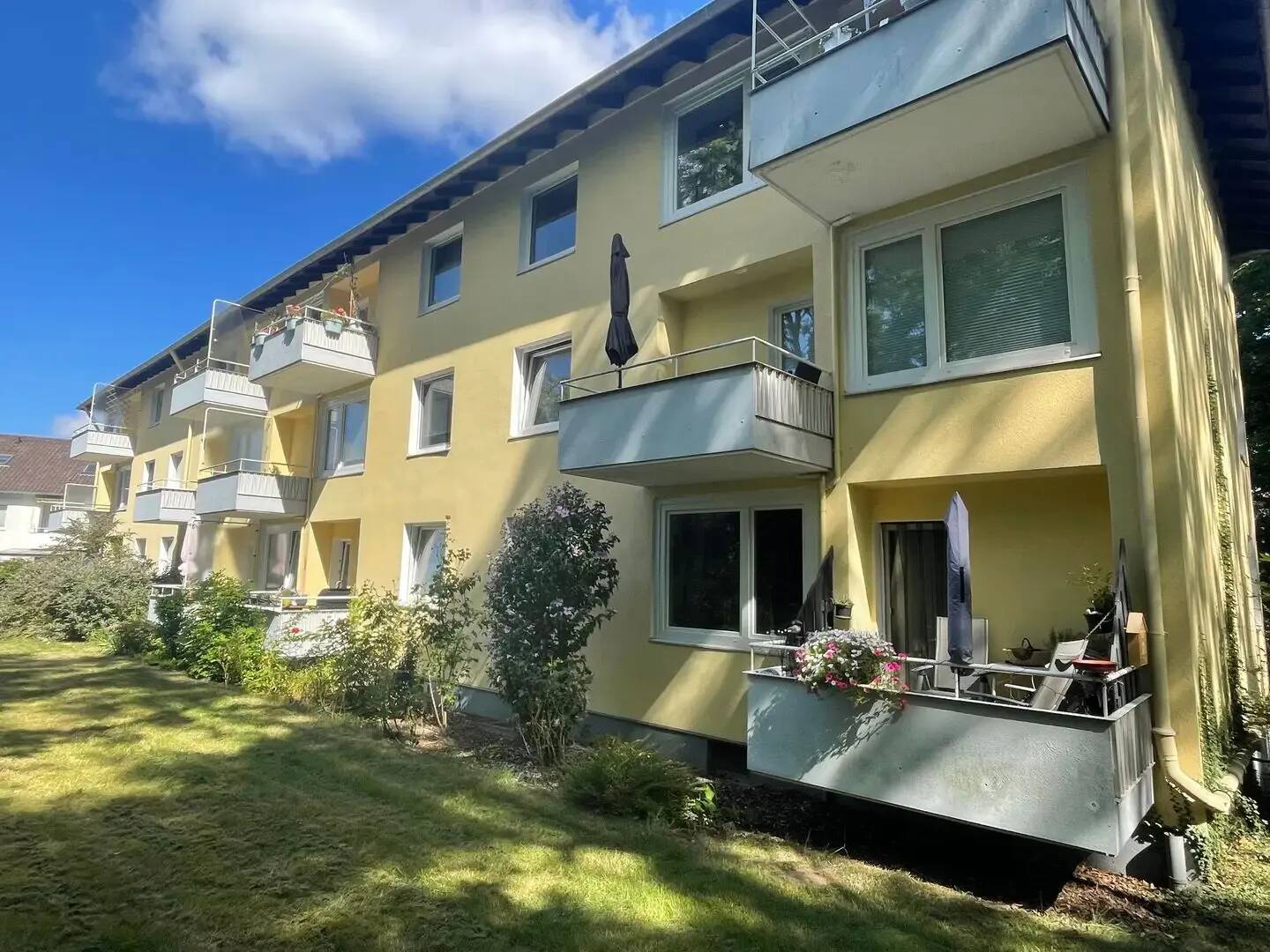 3 Zimmer Wohnung, Küche, Bad, Südbalkon, Keller, 31789 Hameln