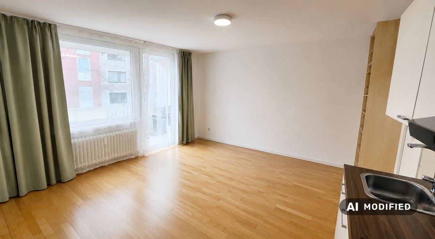 Bezugsfreies 1-Zimmer-Apartment mit Balkon, Duplex-Garage und Aufzug in München, 81673 München (Berg am Laim)