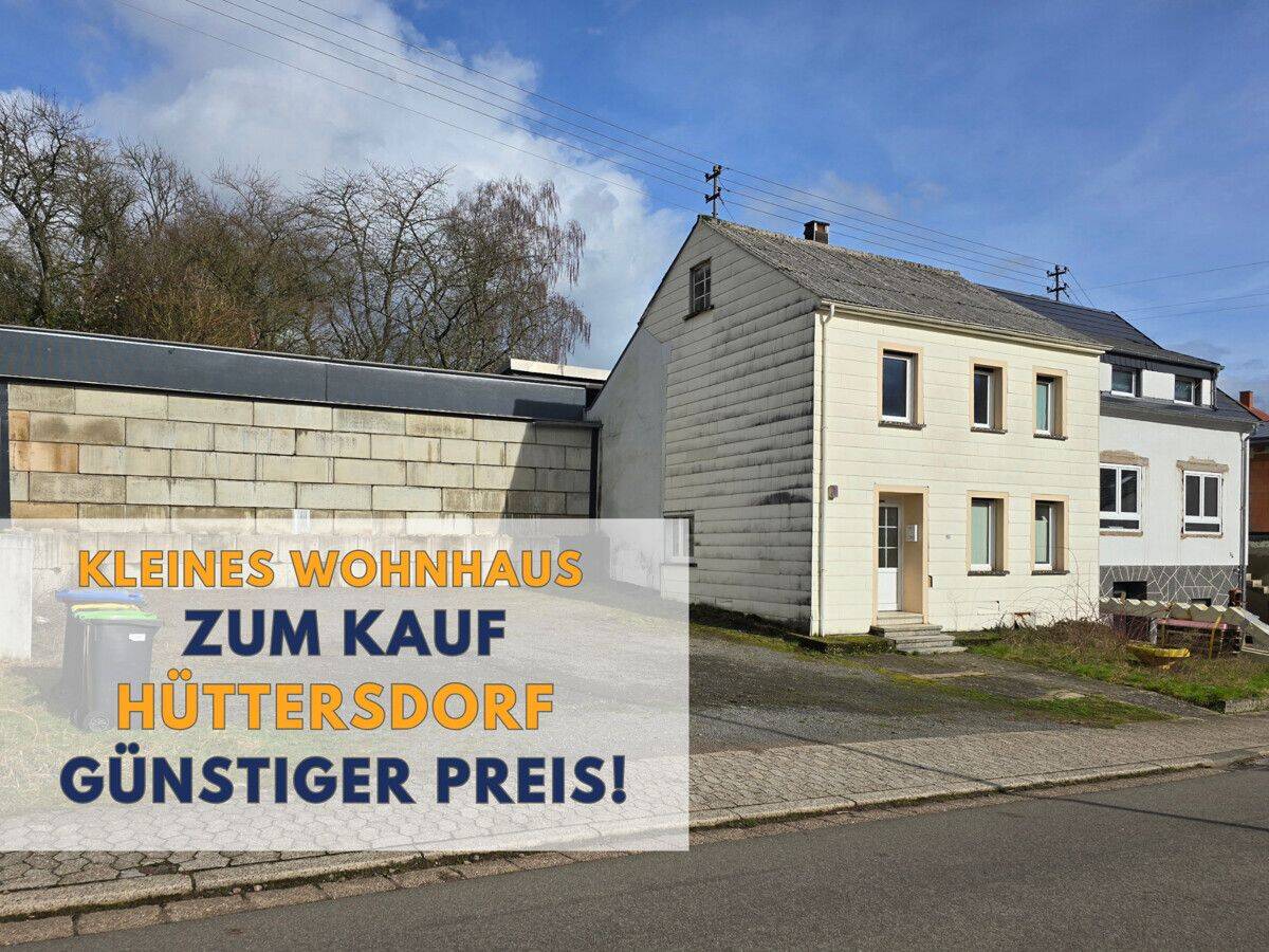 Kleines Einfamilienhaus in Hüttersdorf, 66839 Schmelz