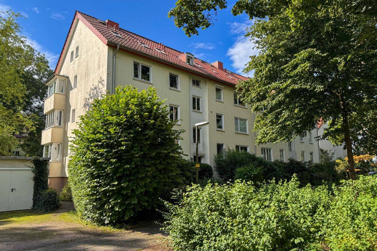 Schwachhausen-Gete: 2,5 Zimmer Wohnung mit Extras, Gemeinschaftsgarten sowie Balkon in ruhiger Lage, 28211 Bremen (Gete Radio Bremen Schwachhausen)