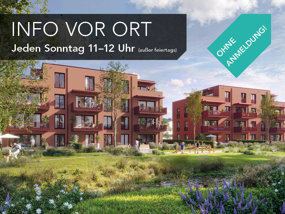 3-Zi-Erdgeschosswohnung mit Terrasse im Grünen – WE701, 72770 Reutlingen