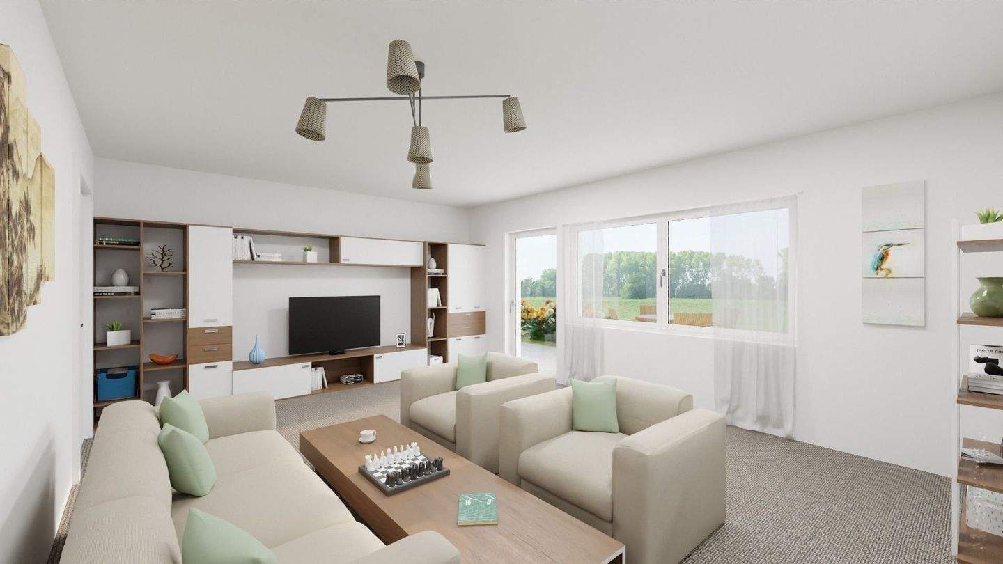 Bungalow like 131 m² Wohnfläche mit großer Südwestterrasse und Garten in ruhiger Wohnlage in Forchheim, 91301 Forchheim