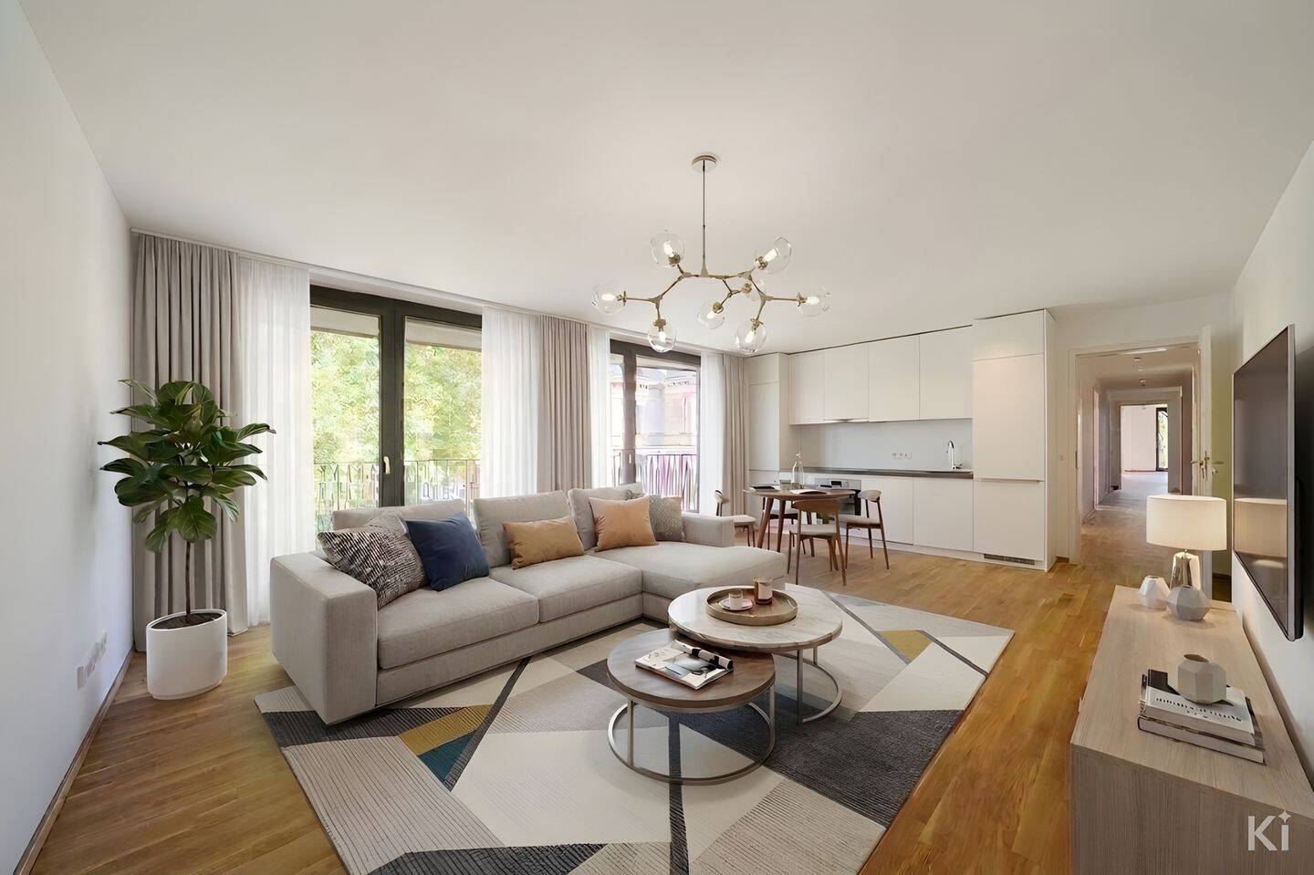 4-Zimmer Wohnung mit Loggia am Elbufer – Marina Garden Dresden, 1097 Dresden (Innere Neustadt Leipziger Vorstadt Pieschen-Nord/Trachenberge Äußere Neustadt)