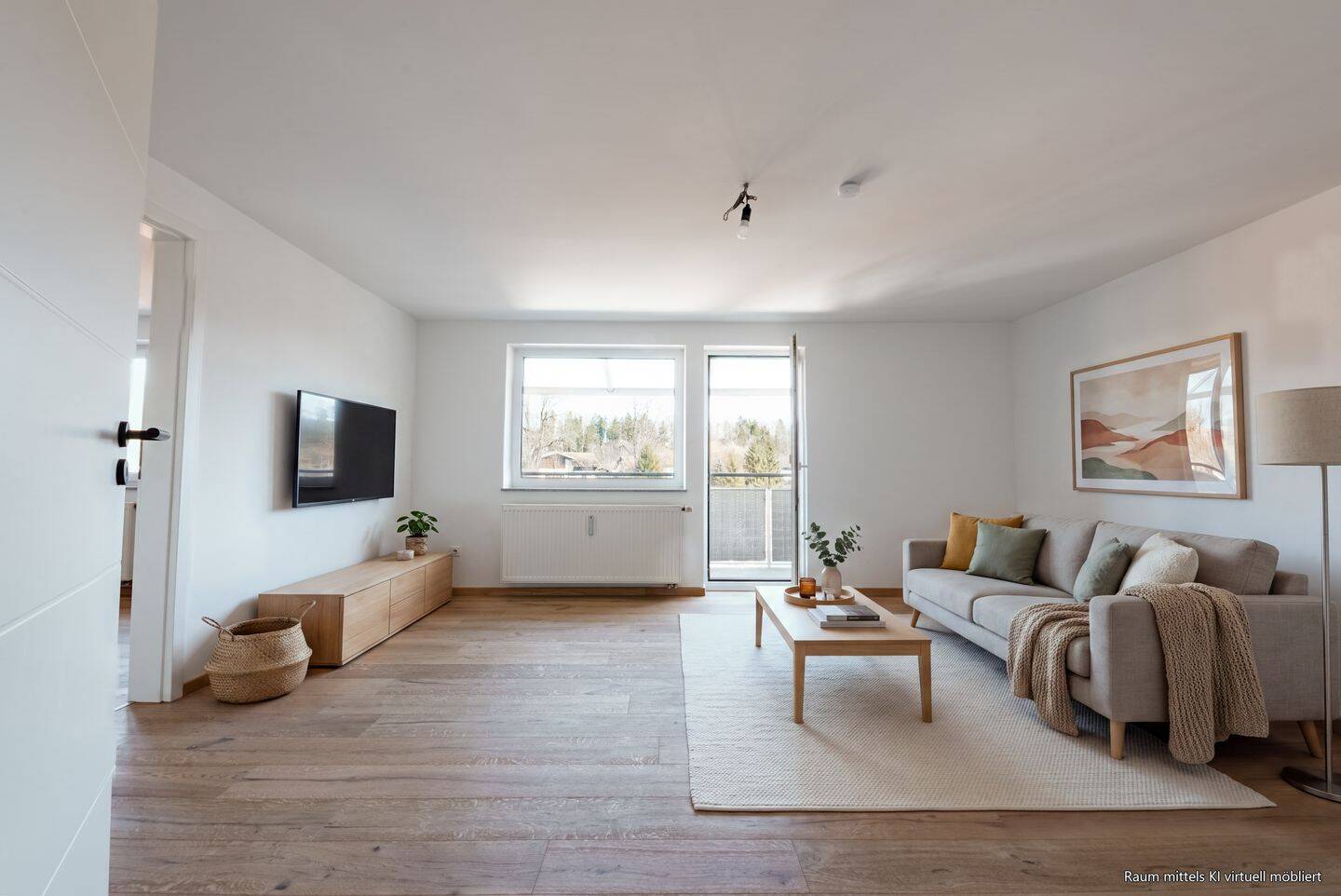 Erstbezug nach Sanierung: 65 m² mit Parkett, Balkon, neue Elektrik & Bad in Miesbach | 4,4% Rendite, 83714 Miesbach