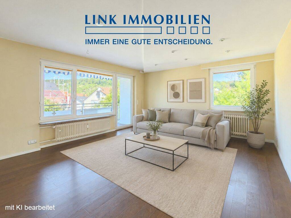 S-Feuerbach: Ruhig gelegene 3-Zimmer-Wohnung mit großzügigem Raumangebot, 70469 Stuttgart (Feuerbach Zuffenhausen)