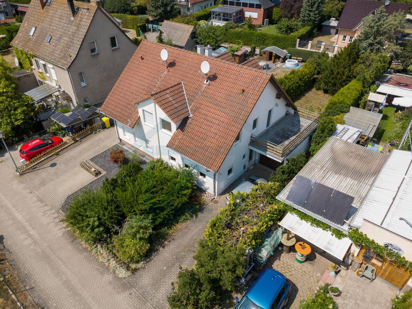 Gepflegte Doppelhaushälfte mit Garten, Balkon & Garage in Eckstedt, 99195 Eckstedt