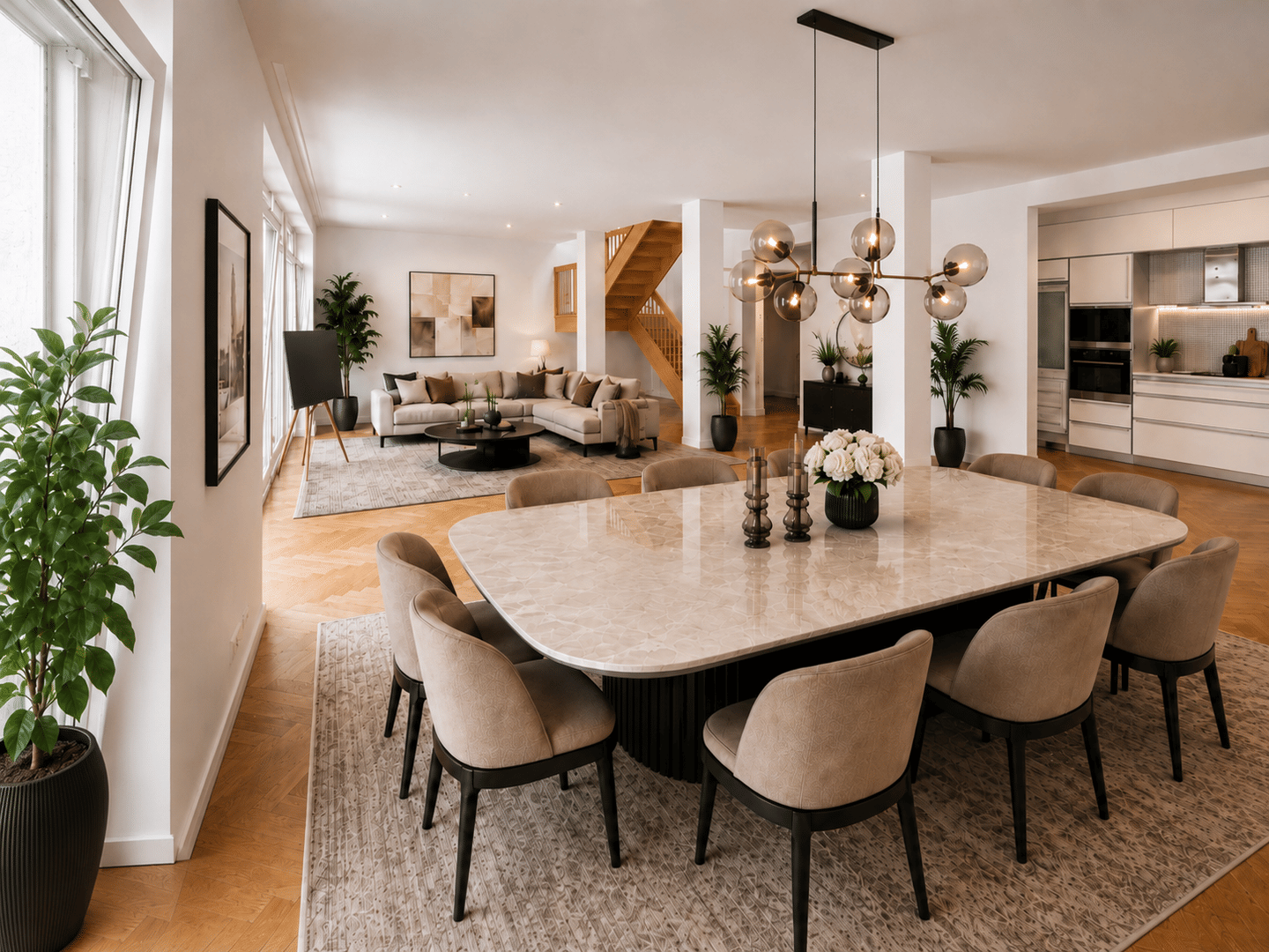 Exklusive Dachterrassen-Maisonette am Rosenthaler Platz, 10119 Berlin (Mitte Prenzlauer Berg)