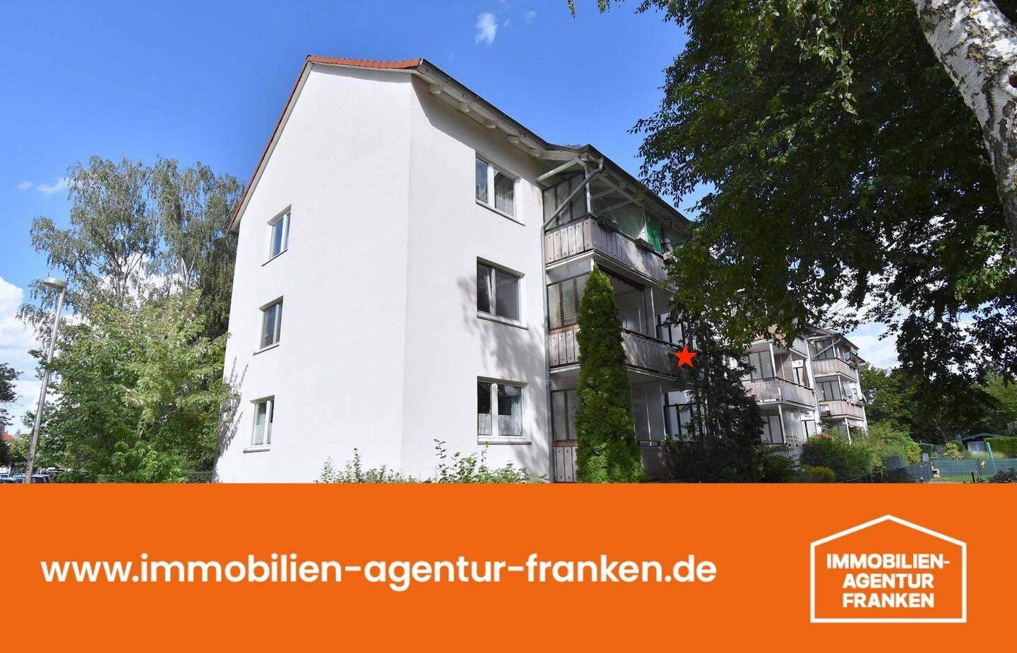 Erschwingliche 2-Zimmer-Wohnung mit Balkon und Garage in Erlangen-Bruck, 91052 Erlangen (Anger Erlangen-Ost Erlangen-Süd Innenstadt)