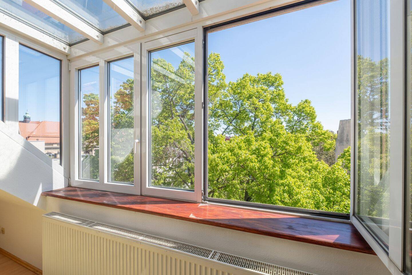 Familienglück im Florakiez: Dachgeschoss mit Blick ins Grüne, 13187 Berlin (Pankow)