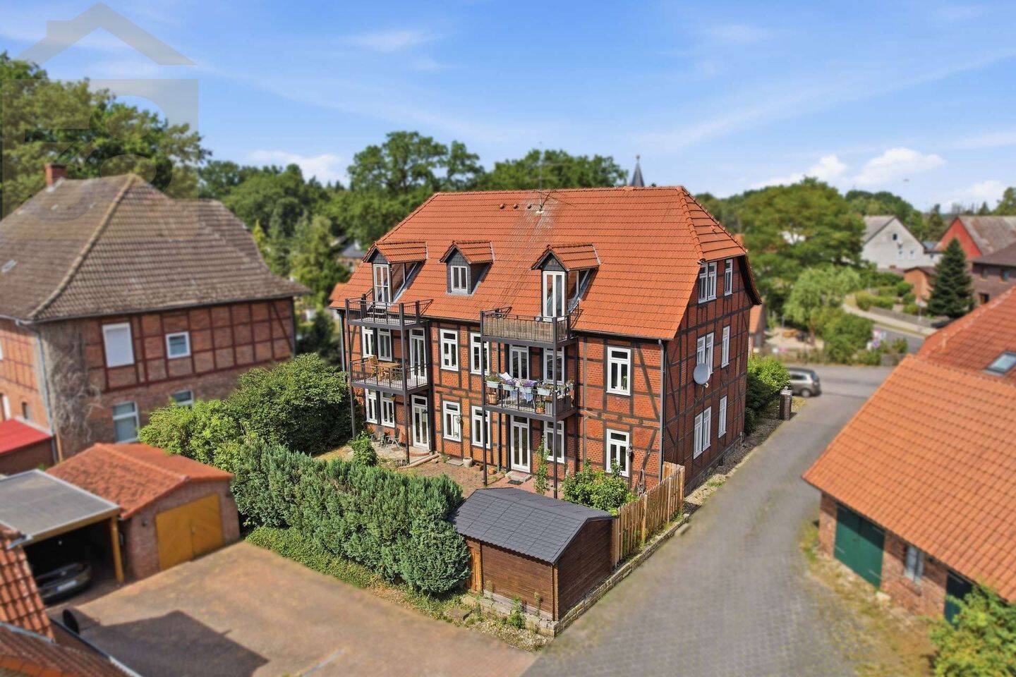 Dreizimmerwohnung in charmantem Fachwerkhaus mit Garage! Meine Wohnung = Mein Partner!, 38556 Bokensdorf