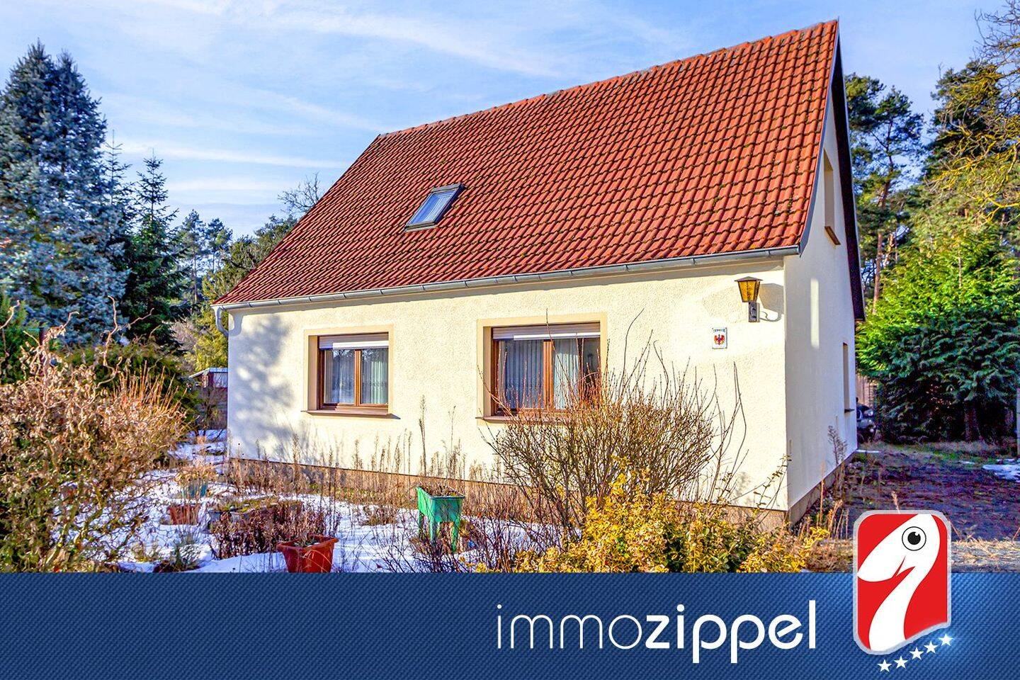Wohnen am Waldrand in Hohenbucko: EFH, 3 Zi., 2 Bäder, Kü.,Terrasse, Nebengebäude, 2.460 m² Grdstck., 4936 Hohenbucko